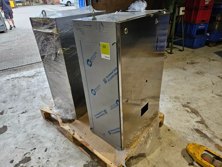 Edelstahl Schaltschrank 600x1000x400